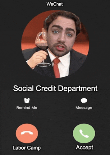 a man in a suit and tie is holding a glass of wine in a wechat call