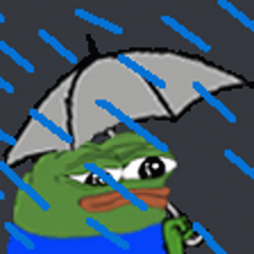 Pepe Rain GIF - Pepe Rain Sad GIFs