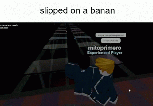 Slipped On A Banan Banan GIF - Slipped On A Banan Banan Roblox GIFs