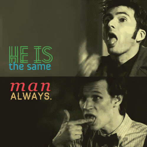 a picture of a man with the words he is the same man always on it