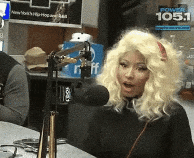 Faint Nicki Minaj GIF