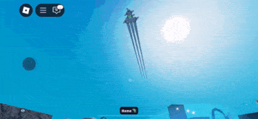 a screenshot of a video game with a home button on the bottom right