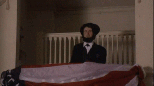 And You Shut The Fuck Up Zach Cregger GIF - And You Shut The Fuck Up Zach Cregger Abe Lincoln GIFs