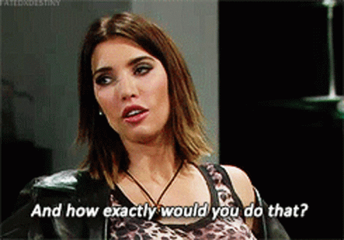 The Bold And The Beautiful Steffy Forrester GIF - The Bold And The Beautiful Steffy Forrester And How Exactly Would You Do That GIFs