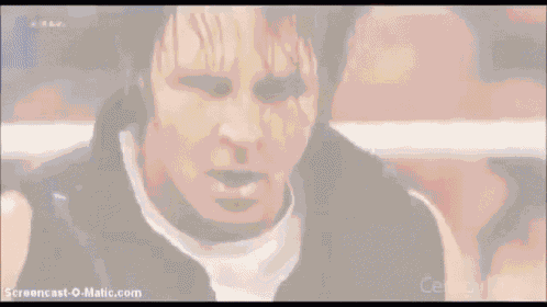 a close up of a man 's face with screencast-o-matic.com written in the corner