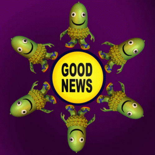 Good News Positive News GIF - Good News Positive News Encouraging News GIFs