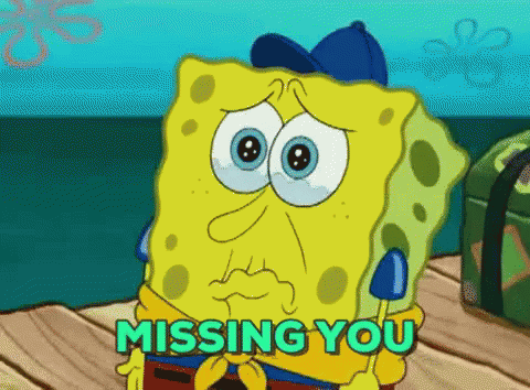 Miss You GIF - Spongebob Crying Sobbing GIFs