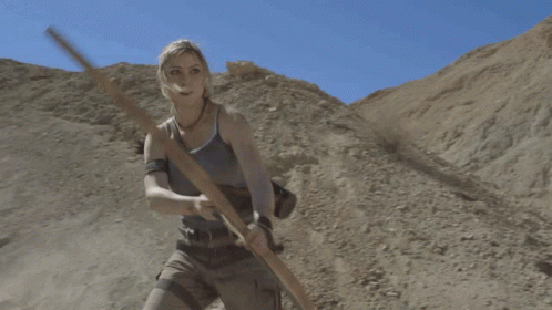 Tomb Raider Katie Wilson GIF - Tomb Raider Katie Wilson Arrow GIFs