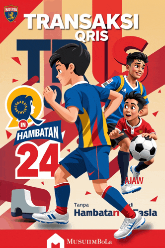 a cartoon illustration of a soccer player with the number 24 on it
