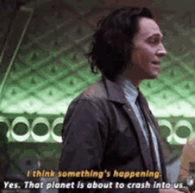 Loki Think GIF - Loki Think Somethings Happening GIFs