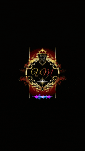 a black background with a gold logo that says familia