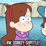 That'S One Way To Put I GIF - Gravity Falls Mabel Pines Donkey Shpittle GIFs