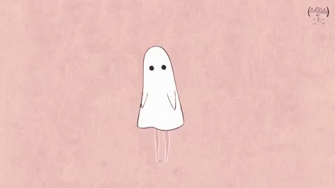 призрак привидение привет здравствуй GIF - Ghost Spooky Hi GIFs