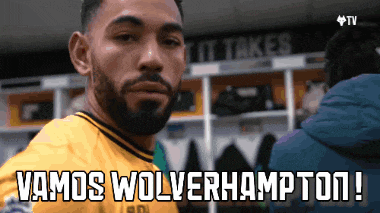 a man with a beard says vamos wolverhampton