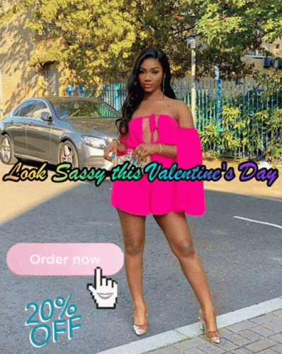 Layered Hair Valentines Day GIF - Layered Hair Valentines Day Sales GIFs