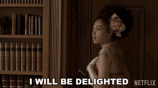 I Will Be Delighted Ruby Barker GIF - I Will Be Delighted Ruby Barker Marina Thompson GIFs