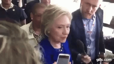 Hillary Shocked GIF - Hillary Shocked GIFs