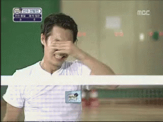 累死了 运动 羽毛球 GIF - Worn Out Sport Badminton GIFs