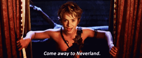 Come Away To Neverland GIF - Young Forever Young Youth GIFs