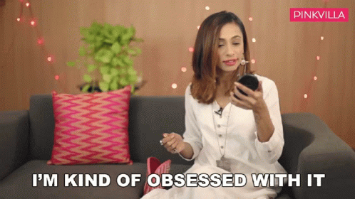 Im Kind Of Obsessed With It Hesha Chimah Pathak GIF - Im Kind Of Obsessed With It Hesha Chimah Pathak Pinkvilla GIFs