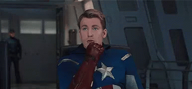 Euentendi Capitãoamerica Inteligente GIF - Got It Captain America Smart GIFs