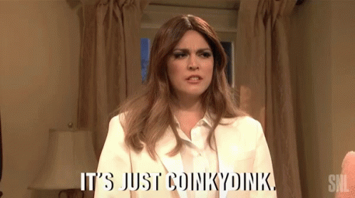 Coinkydink Cecily Strong GIF - Coinkydink Cecily Strong Saturday Night Live GIFs