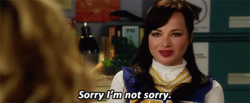 Sorry, I'M Not Sorry. - Awkward GIF - Awkward Ashley Rickards Jenna Hamilton GIFs