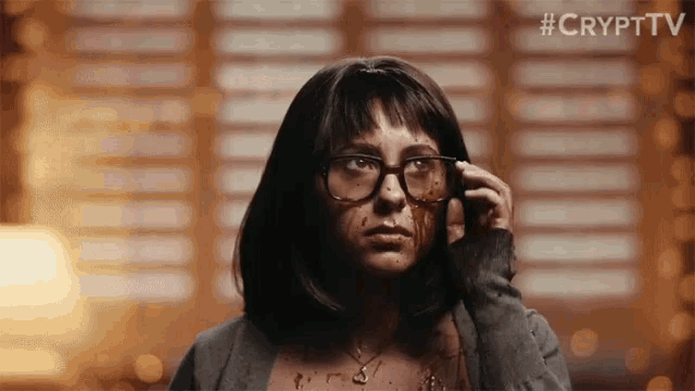 Nervous Glasses Off GIF - Nervous Glasses Off Looking Up GIFs