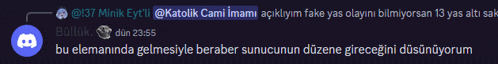 a screenshot of a discord chat with a purple circle and a blue circle