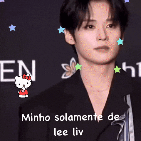 minho solamente de lee liv is written next to a picture of a man