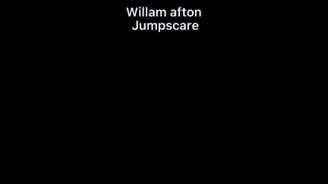 a pixel art of a purple man with the name william afton jumpscare on it