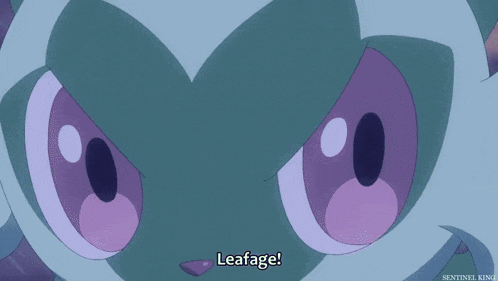 a picture of a pokemon with the name sentinel king on the bottom right