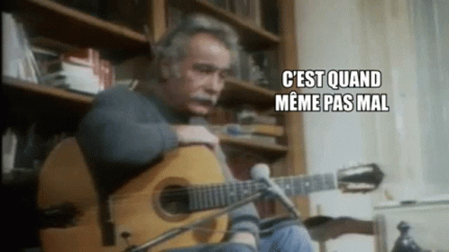 Georges Brassens GIF - Georges Brassens Pas Mal GIFs