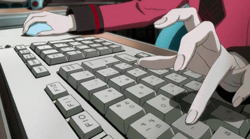 Anime Computer GIF - Anime Computer Typing GIFs