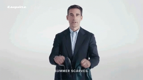 Summer Scarves Teaching GIF - Summer Scarves Teaching Showing GIFs