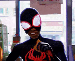 Spiderman Miles Morales GIF - Spiderman Miles Morales Laughing GIFs