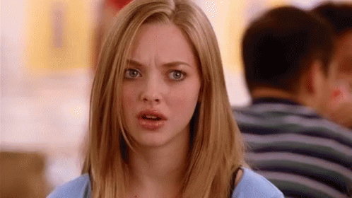 Why Are You White? - Amanda Seyfried In Mean Girls GIF - Mean Girls Why Are You White Amanda Seyfried GIFs
