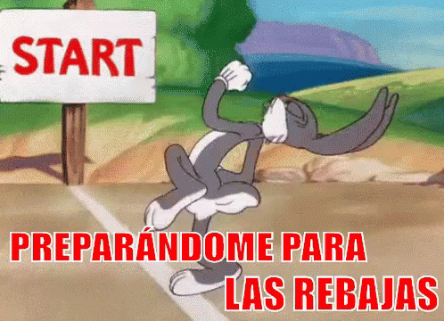 Estoy Listo Para Las Rebajas GIF - Bugs Bunny Conejo Carrera GIFs