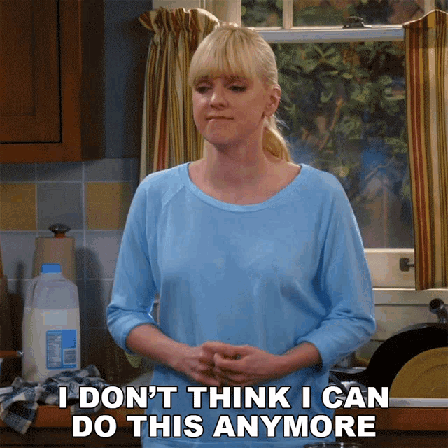 I Dont Think I Can Do This Anymore Anna Faris GIF - I Dont Think I Can Do This Anymore Anna Faris Christy Plunkett GIFs