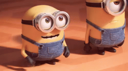 Yup GIF - Up Excited Minions GIFs