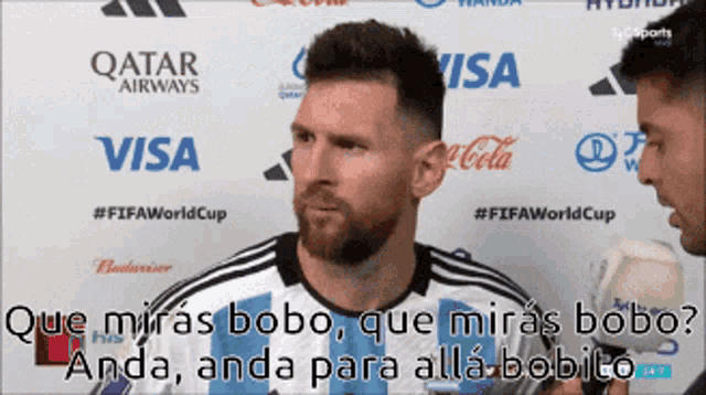 Que Mirás Bobo Argentina GIF - Que Mirás Bobo Argentina Messi GIFs