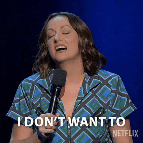 I Dont Want To Celeste Barber GIF - I Dont Want To Celeste Barber Celeste Barber Fine Thanks GIFs
