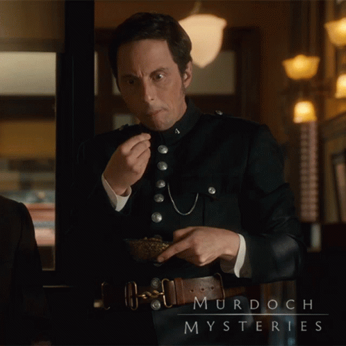 This Is Delicious George Crabtree GIF - This Is Delicious George Crabtree Murdoch Mysteries GIFs