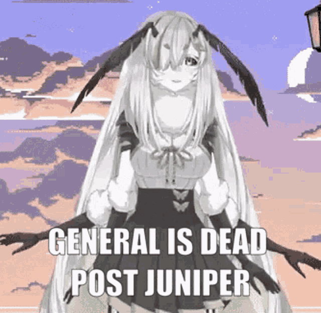 General Is Dead Post Juniper Juniper GIF - General Is Dead Post Juniper Juniper Moth GIFs