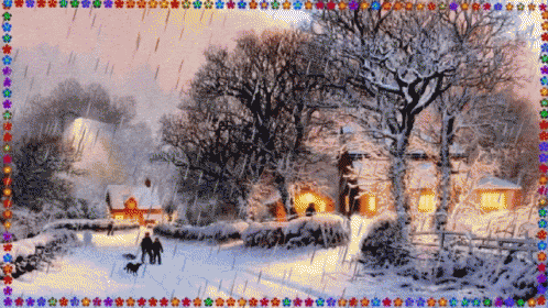 Merry Christmas Snowing GIF - Merry Christmas Snowing Christmas Tree GIFs