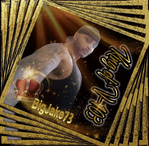 a picture of a man with a crown and the name bigjake73 on the bottom