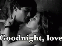 Good Night Love Kiss GIF - Good Night Love Kiss Couple GIFs