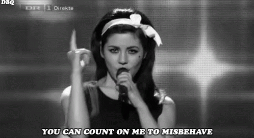 Marina And The Diamonds You Can Count On Me To Misbehave GIF - Marina And The Diamonds You Can Count On Me To Misbehave GIFs