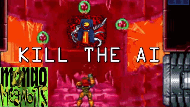 a video game that says kill the ai on the bottom