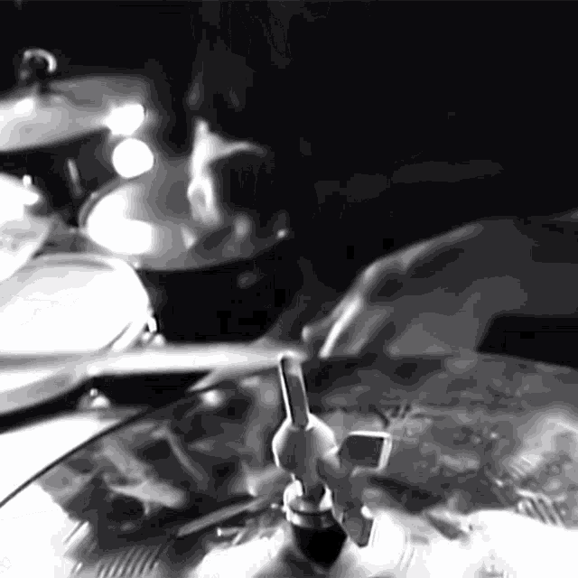 Drummer Aerosmith GIF - Drummer Aerosmith Eat The Rich Song GIFs